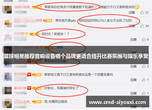篮球明星推荐音响设备哪个品牌更适合提升比赛氛围与娱乐享受